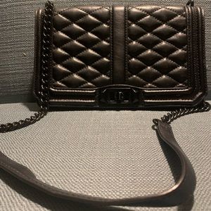 Crossbody Quilted Love With Black Hardware by Rebecca Minkoff